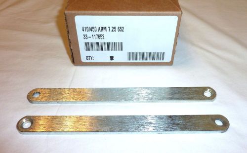 Pair of ingersoll rand ir 33-117652 arm 7.25&#034; 652 410/450 satin chrome new! for sale