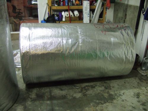 2-50&#039; x 6&#039;  bubble insulation reflective foil radiant radon barrier garage, grow for sale