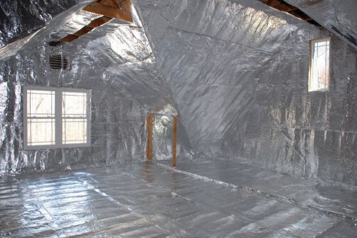1000 sqft low-e reflective foam core 1/4 inch insulation housewrap barrier perf for sale