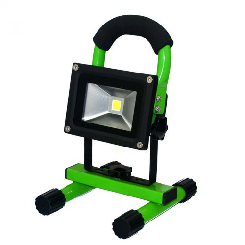 Pure White Portable Cordless Rechargeable Led Flood Spot Work Light Lamp 10w