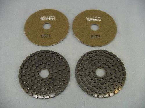 5” Ultra-Speed Wet Diamond Polishing Disc – 4 Pack #Black Buff (#44X4)