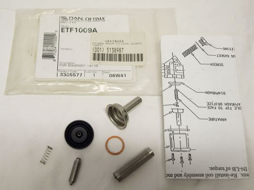 Sloan optima eft1009a solenoid valve repair kit - brand new for sale