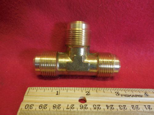 3/4&#034; Flare Tee T2-12 3 ends FTG Anderson Brass 45 degree