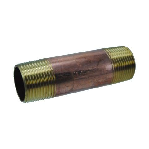 1/8&#034; x 3&#034; brass pipe nipple for sale