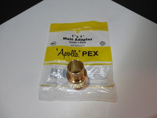 Apollo PEX 1&#034;x1&#034; Male Adapter APXMSA11