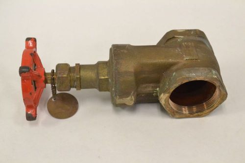 Stockham b-128 300cwp class 150 bronze threaded 2 in npt gate valve b319821 for sale