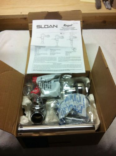 Sloan regal model -110 1-1/2&#034; top spud 3.5 gpf exposed closet flushometer for sale
