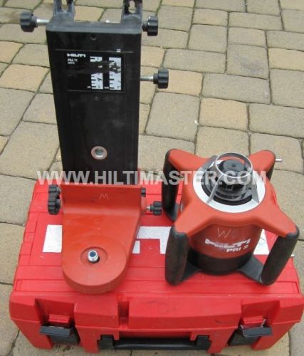 Hilti pri 2 rotating laser,laser level,preowned,great cond.,l@@k, fast shipping for sale