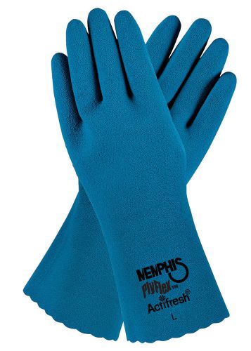 330101 memphis plyflex blue gloves size; xl 12 pair for sale