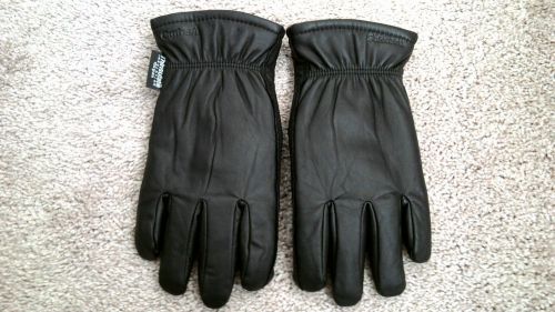 Carhartt Men&#039;s Insulated 100% Cowhide Leather Drive/Work Glove, Black, Medium