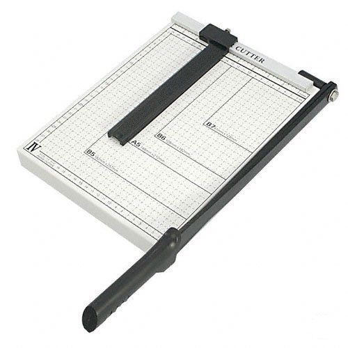 Paper cutter 12 x 10&#034; inch metal base trimmer scrap booking guillotine blade new for sale