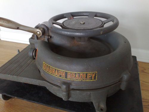 Diagraph Bradley 1/2&#034; Stencil Letter Cutting Machine
