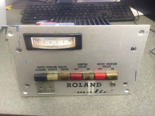 Roland Matic Water Electrical Board A 37V 0325 70