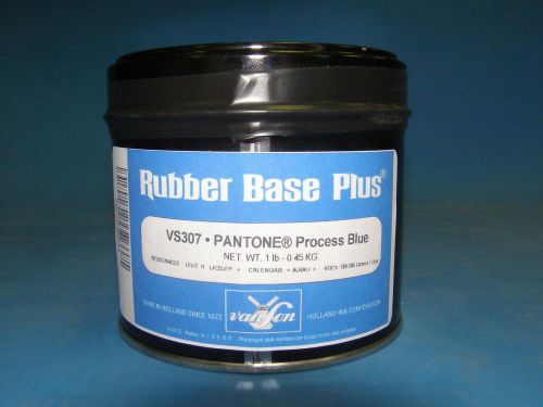 New vanson rubber base plus pantone process blue ink 1lb vs307 for sale
