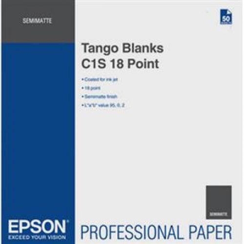 SO45170 - EPSON Tango Blanks C1S 18 Point, 17&#034; x 24&#034; (50 sheets)