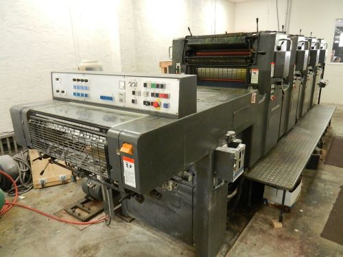 HEIDELBERG MOVP-H, YEAR 1987, FOUR COLOR PRESS,  ALCOLOR  DAMPENING,