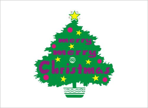 2x christmas greetings decal vinyl sticker car truck bumper laptop-592 a for sale