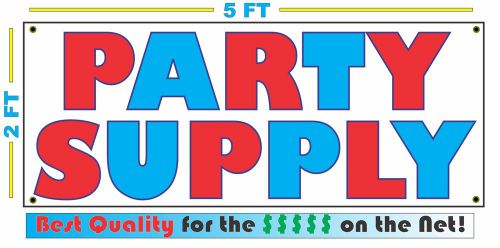 PARTY SUPPLY Banner Sign All Weather NEW Larger Size