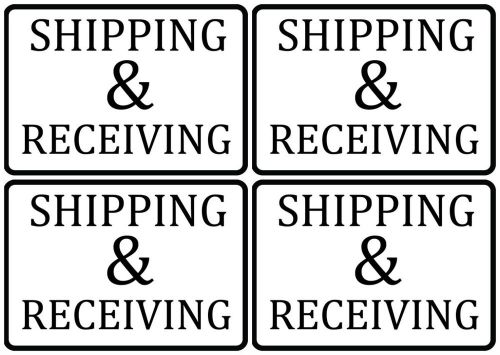 Ship Packages Shipping &amp; Receiving Center Industrial Sign Work Place Set Of 5 89