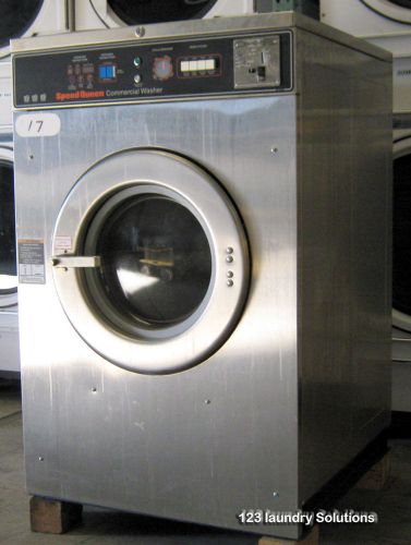 Speed queen triple front load washer opl push to start for sale