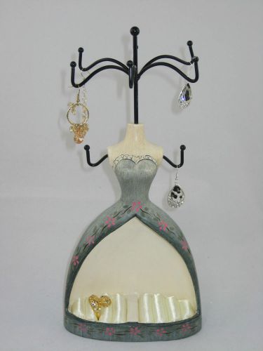 Vintage Lady Shape Resin Jewellery Holder Display Stand Best Christmas Present
