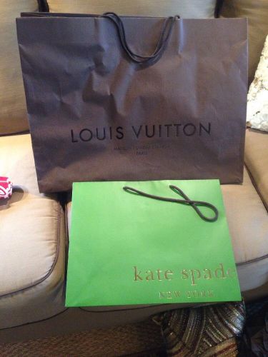 Louis Vuitton &amp; Kate Spade Shopping Bags