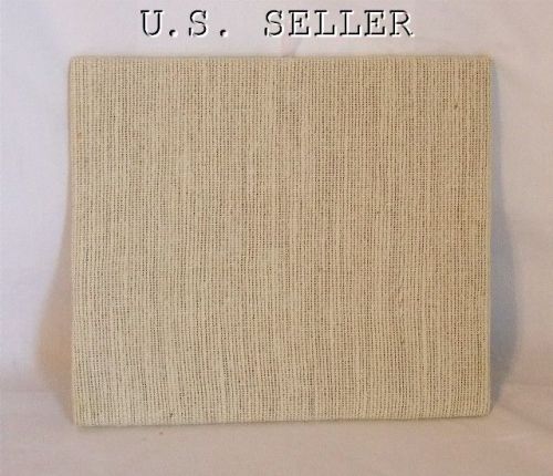 LOT OF 6 HEMP NATURAL COLOR FLAT PADS 7 3/4&#034; BY 6 3/4&#034;