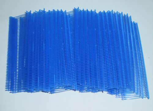 1000 BLUE 1&#034; CLOTHING GARMENT PRICE LABEL TAGGING  TAGGER GUN BARBS FASTERNERS