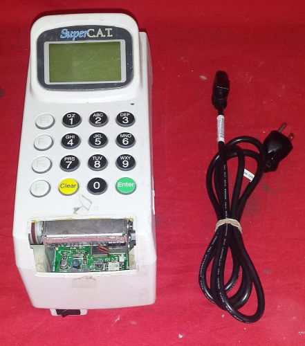 Super C.A.T. KU-R11500 Magnetic Card Reader Writer Good For Parts AS IS