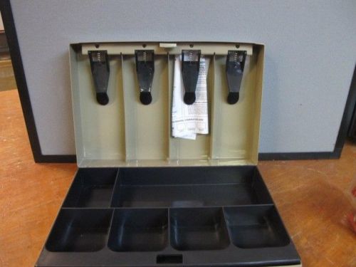 Pm company 04961 security combination steel cash lock box  beige 11.5x7.75x3.25&#034; for sale