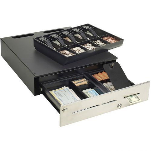 Aldelo mmf advantage pos cash drawer 18x16 black ssteel adv113b1131004 new for sale