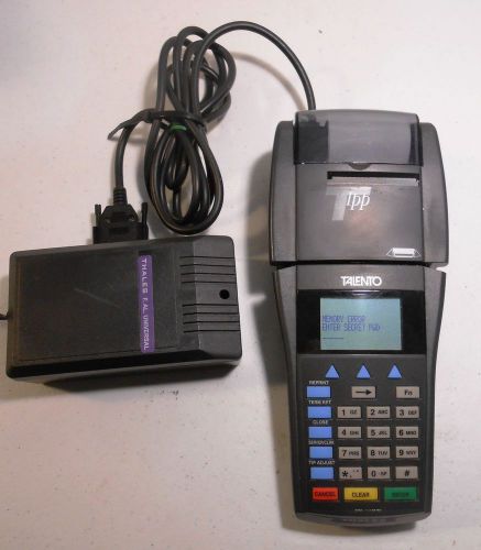 THALES TALENTO T-IPP Credit Card Terminal Machine PN 540.319.764/15 GUC