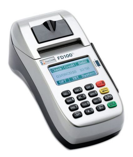 First Data FD100Ti Credit Card Machine