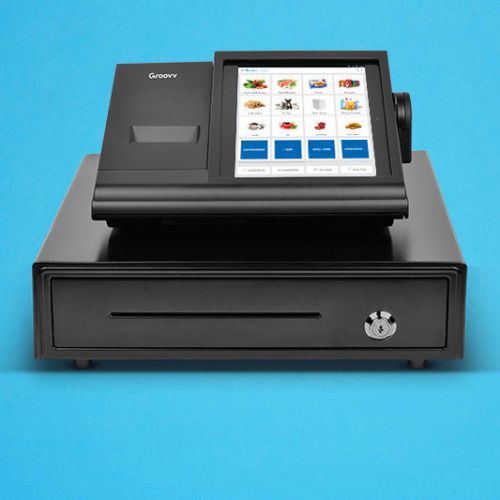 All-in-1 deluxe wifi/ip smart touch pos system w/ cash drawer &amp; printer for sale
