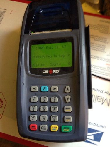 Verifone Nutri8400 Credit Card Terminal, Unit Only, No Power Cords Or Battery