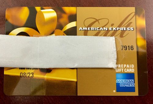 50 Dollar Unused American Express Gift Card -Ready To Use!! $50 On Card