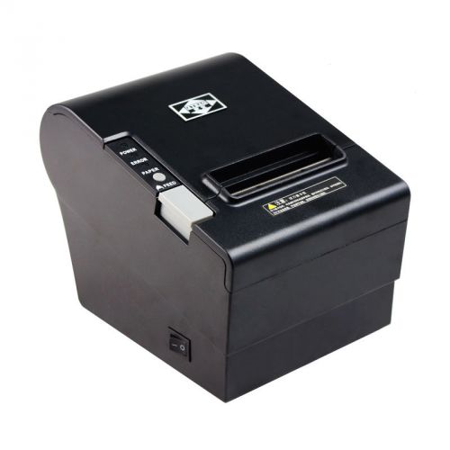 A-80USH Aibao USB 80mm POS 576 Line Thermal Receipt Printer with free paper roll