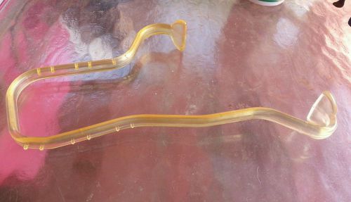 Lot of one (1) lucite ribbon ridge insert shoe form display retail shows used for sale