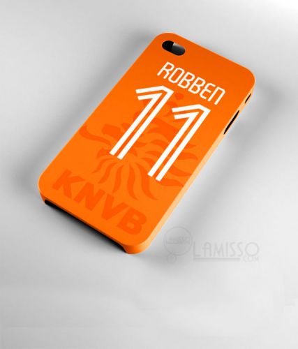 New Design Arjen Robben 11 Professional Footballer 3D iPhone Case Cover