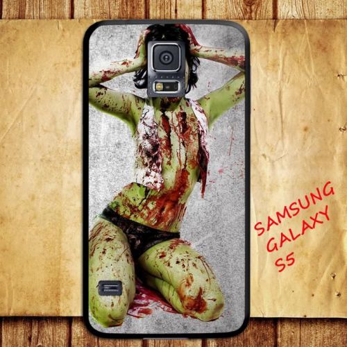 iPhone and Samsung Galaxy - Pin Up Girl Zombie Scary Horror Hot - Case