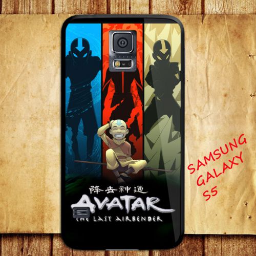 iPhone and Samsung Galaxy - Cartoon Smile Avatar The Last Airbender Aang - Case