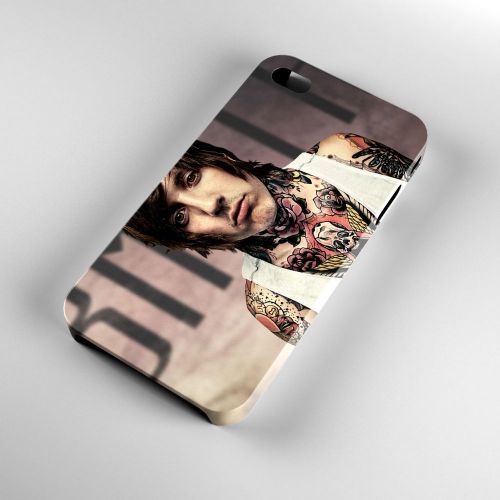 New Oliver Sykes Tattoos BMTH Band Art iPhone 4 4S 5 5S 5C 6 6Plus 3D Case Cover