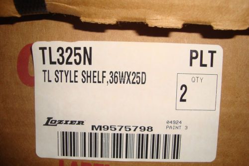 Lozier TL325N TL Stlye 36&#034; X 25&#034; Shelves
