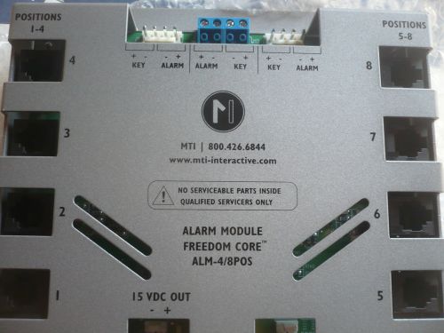 Lg qty new genuine mti freedom core alarm module alm-4/8pos 153-0273-00 for sale