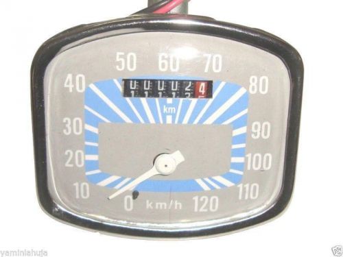 0-120 KM/HR Speedometer Grey-Blue Brand New For Vintage Vespa GS 150 Model