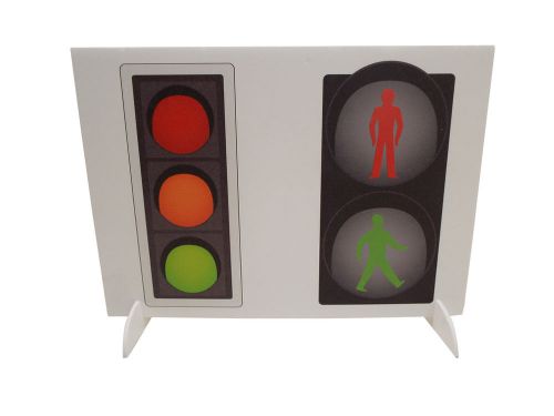 WHOLESALE JOBLOT OF 10 EDUCATIONAL TRAFFIC LIGHT PICTURE CARDS BY TTS