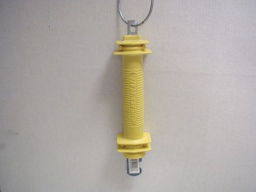Dare - Electric Fence Gate Handle - Yellow - Rubber - Model # 1247