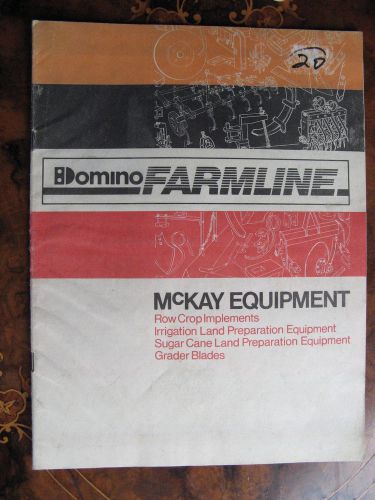 Domino Farmline McKay Equipment Catalogue