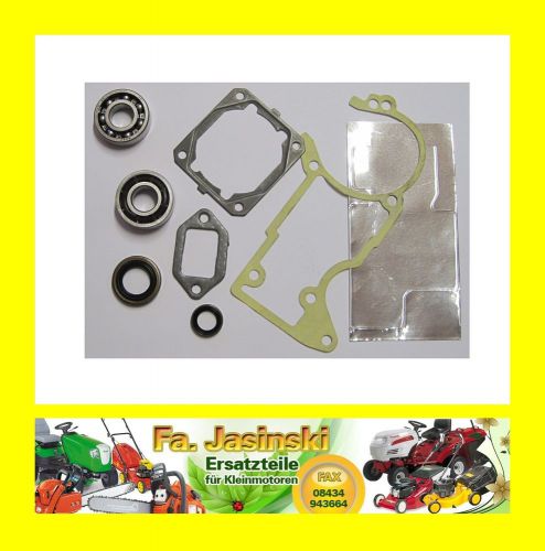 2 x ball bearing ++ gasket set - 6 parts for stihl 044, ms440 for sale