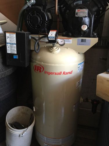 Ingersoll Rand Model 2340 Air Compressor 3 Phase 5 Hp Great Condition